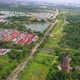 Molek's man-made lake at a housing estate in Johor Bahru, Johor - VideoHive Item for Sale