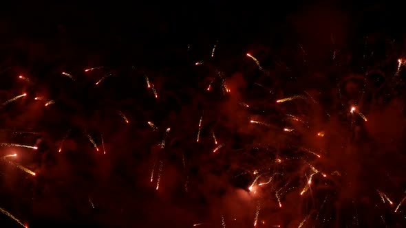 Red Fireworks