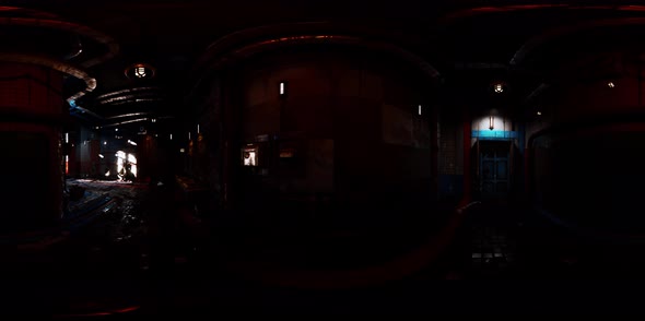 VR360 View of Abandoned Public Toilet alt