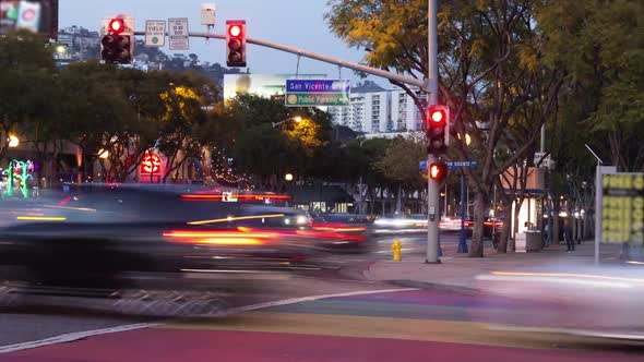 Rainbow Crosswalk and West Hollywood Nightlife