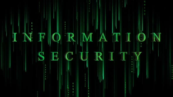 Digital Cyber Background Information Security