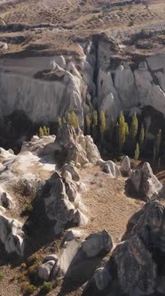 Cappadocia Landscape Aerial View