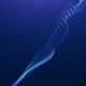 Abstract Blue Dot Wave Line Particular Background - VideoHive Item for Sale