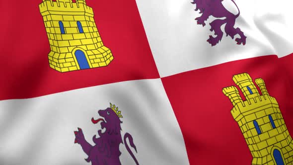 Castile and Leon Flag 