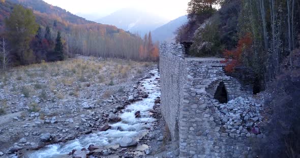 The Stone Castle on the Banks of the River