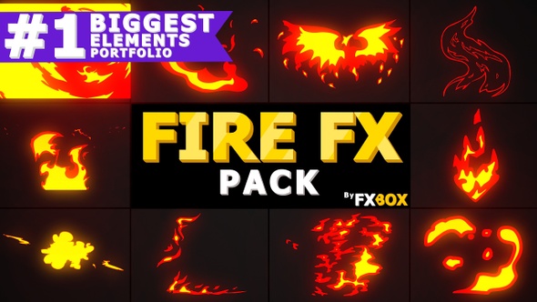 2D Fx Fire Elements