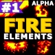 2D Fx Fire Elements - VideoHive Item for Sale