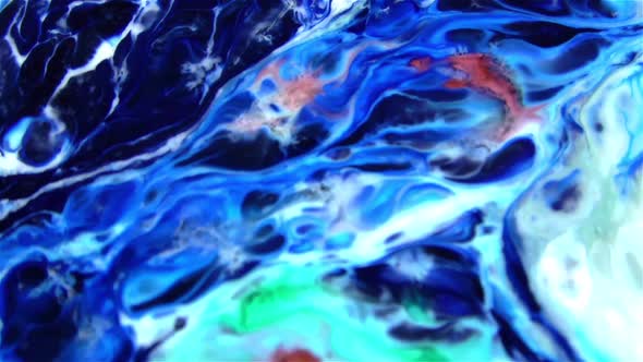 Abstract Background With Psychedelic Painting In Vivid Colors  alt