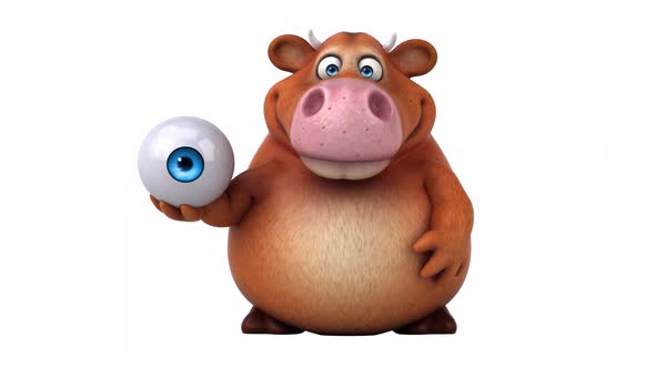 Fun cow - 3D Animation