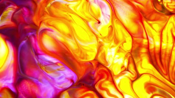 Abstract Colorful Sacral Liquid Waves Texture 381