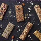 Homemade Gluten Free Granola Bars with Mixed Nuts Seeds Dried Fruits - VideoHive Item for Sale