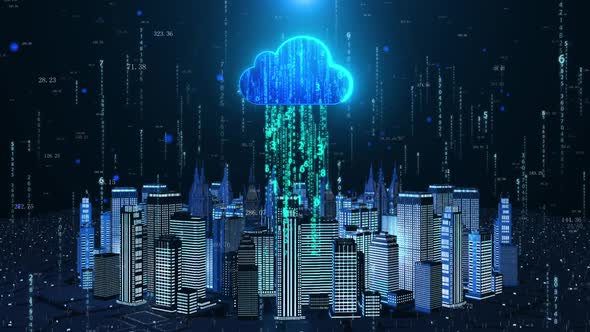 Background Of Cloud Computing Smart Technology City