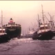 Old Vintage Super 8mm Footage, Ships Hamburg Germany Harbour 1973 - VideoHive Item for Sale