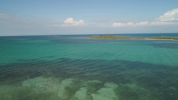 Tropical Island Tanduyong with Beach