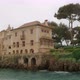 Coastal Scene with Casa De Santa Maria in Cascais Portugal - VideoHive Item for Sale