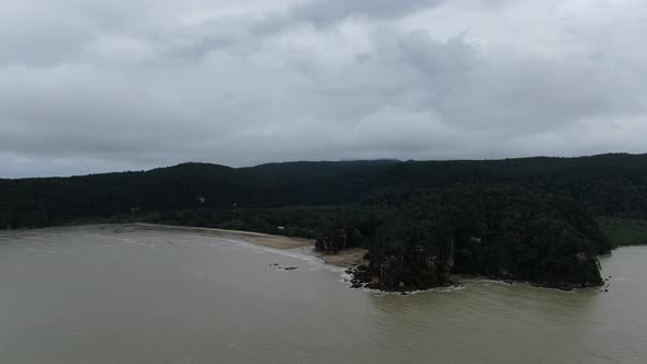 The Beaches at the most southern part of Borneo Island