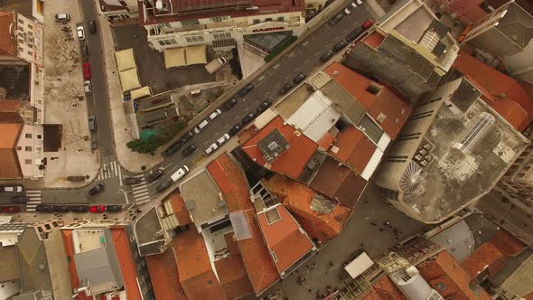 City Buildings Top View