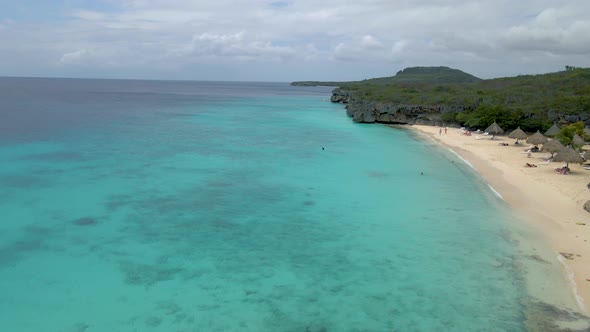 Cas Abou Beach Curacao on the Caribbean Island of Curacao Playa Cas Abou in Curacao Caribbean