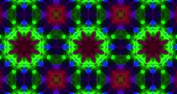 Abstract kaleidoscope animation.Multicolor liquid background.Beautiful gradient texture.