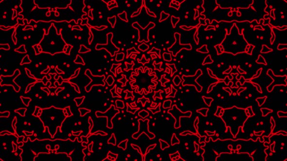 Abstract red geometric seamless pattern background