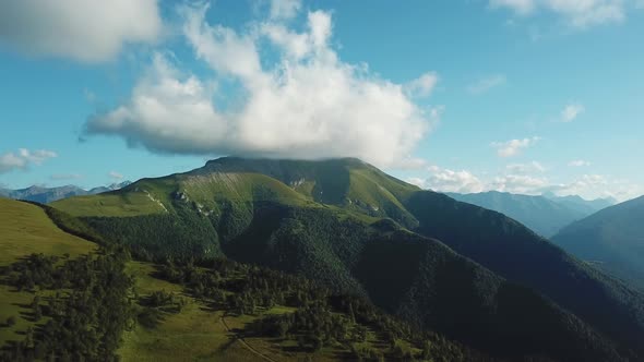 Panorama Of The Crimean Mountains