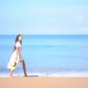 Asian woman enjoy around beautiful beach sea ocean - VideoHive Item for Sale