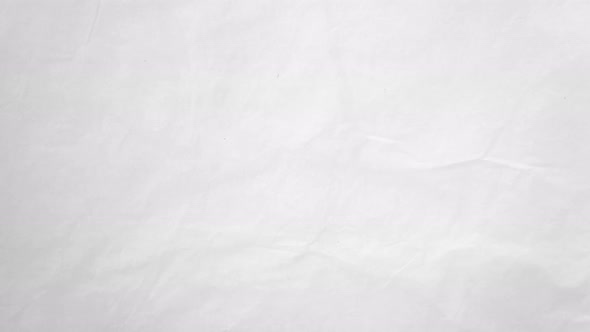 Plain White Crumpled Paper Texture Animated Background Loop alt