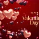 Valentine Hearts Loop Background 4K - VideoHive Item for Sale