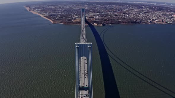 New York Brooklyn and Harbor Verrazano Bridge