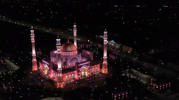 Mosque Pride of Muslims Named After the Prophet Muhammad in the City of Shali