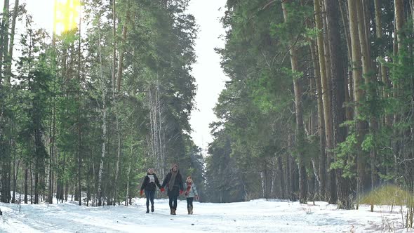 Family Winter Stroll 