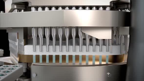 Functional principle of the capsule filling process