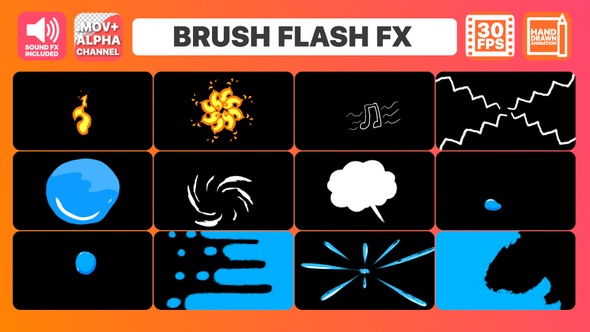 (FREE) FLASH FX MOTION - Traditional 2d Animated Elements FREE - Free ...