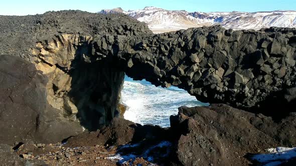 Rock Formations in Iceland