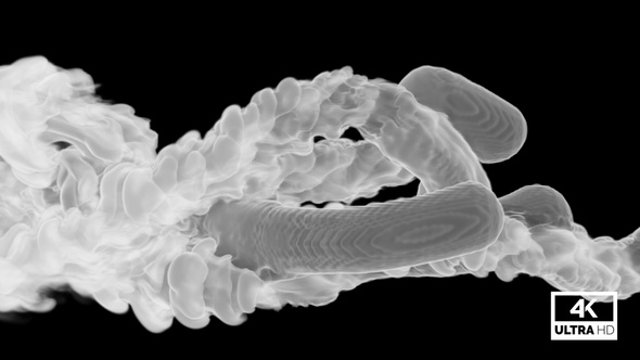 Elegant White Smoke Trails V2 alt