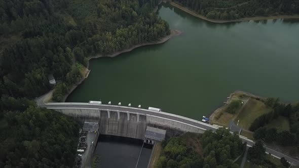 Water dam in Czech republic