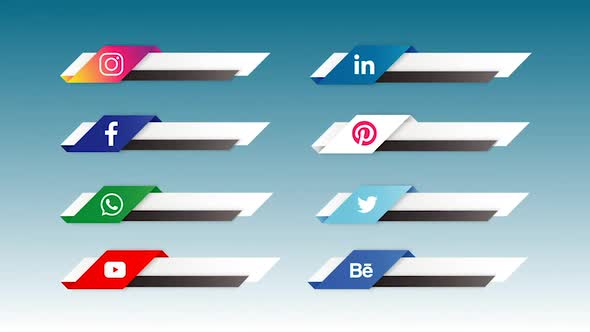 Social Media Lower Third Packs alt