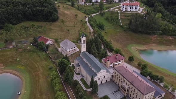 Franciscan Monastery Of Rama Beside Ramsko Lake, Prozor Rama, Bosnia And Herzegovina V9