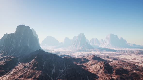 Red Rock Canyon Mountain Landscape