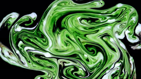 Abstract Colorful Paint Liquid Artistic Movement  alt