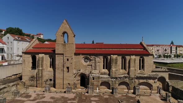 Church of Santa Clara a Velha in Coimbra, Portugal