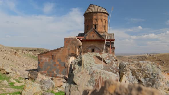 Ruins of Tigran Honents Church Ani Ruins Kars Eastern Anatolia Turkey