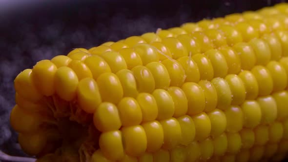 Cooked sweetcorn - homemade cooked corn
