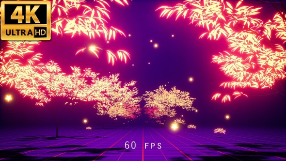 Neon Glow Alley 4k alt