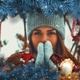 Christmas Frame and Winter Slideshow in Blue - VideoHive Item for Sale