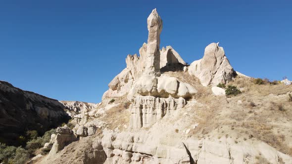 Aerial View Cappadocia Landscape