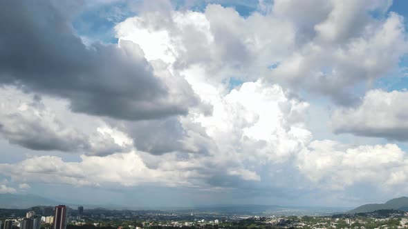 Epic Afternoon time lapse above City