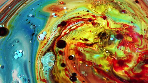 Color Explosion Abstract Vivid Art Painting Texture 372 alt