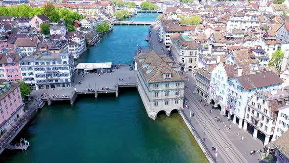 Zurich Townhall - Aerial