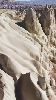 Cappadocia Landscape Aerial View